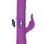 Dancing Pearl Rabbit Rechargeable Silicone Rabbit Vibrator - Purple