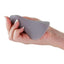 Desire Mantra Rechargeable Silicone Vibrator - Gray/Grey