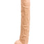 Dick Rambone Dildo - Vanilla - 17in - Bulk