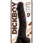 Dickboy Skins Chocolate Lovers Dildo - Chocolate - 9in