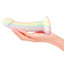 Dildolls Fantasia Silicone Dildo - Glow In The Dark/Multicolor