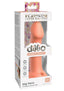 Dillio Platinum Big Hero Silicone Dildo - Orange - 6in