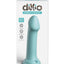 Dillio Platinum Big Hero Silicone Dildo - Teal - 6in