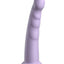 Dillio Platinum Slim Seven Silicone Dildo - Lavender/Purple - 7in