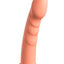 Dillio Platinum Super Eight Silicone Dildo - Orange - 8in