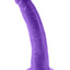 Dillio Realistic Slim Dildo - Purple - 7in