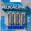 Doc Johnson Alkaline Batteries AA - 4 Pack