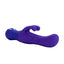 Double Dancer Silicone Rabbit Vibrator - Purple