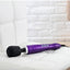 Doxy Die Cast Wand Metal Plug-In Vibrating Body Massager - Metal/Purple