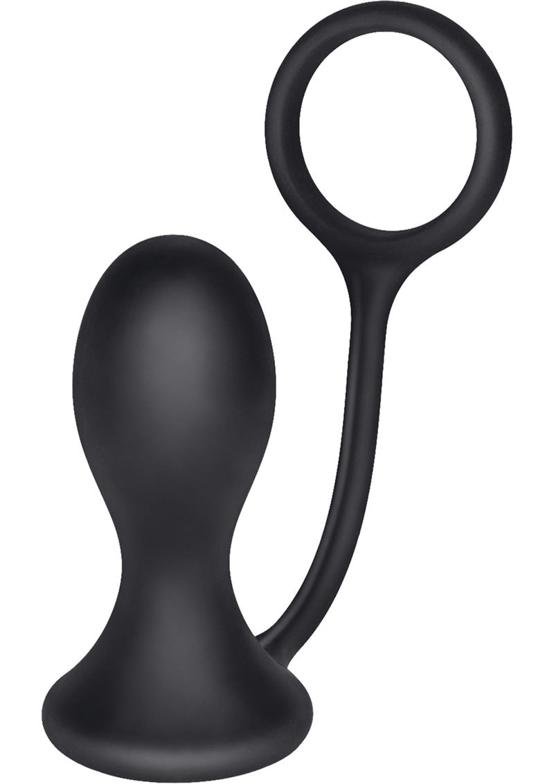 Dr. Joel Kaplan Prostate Silicone Probe Butt Plug with Cock Ring