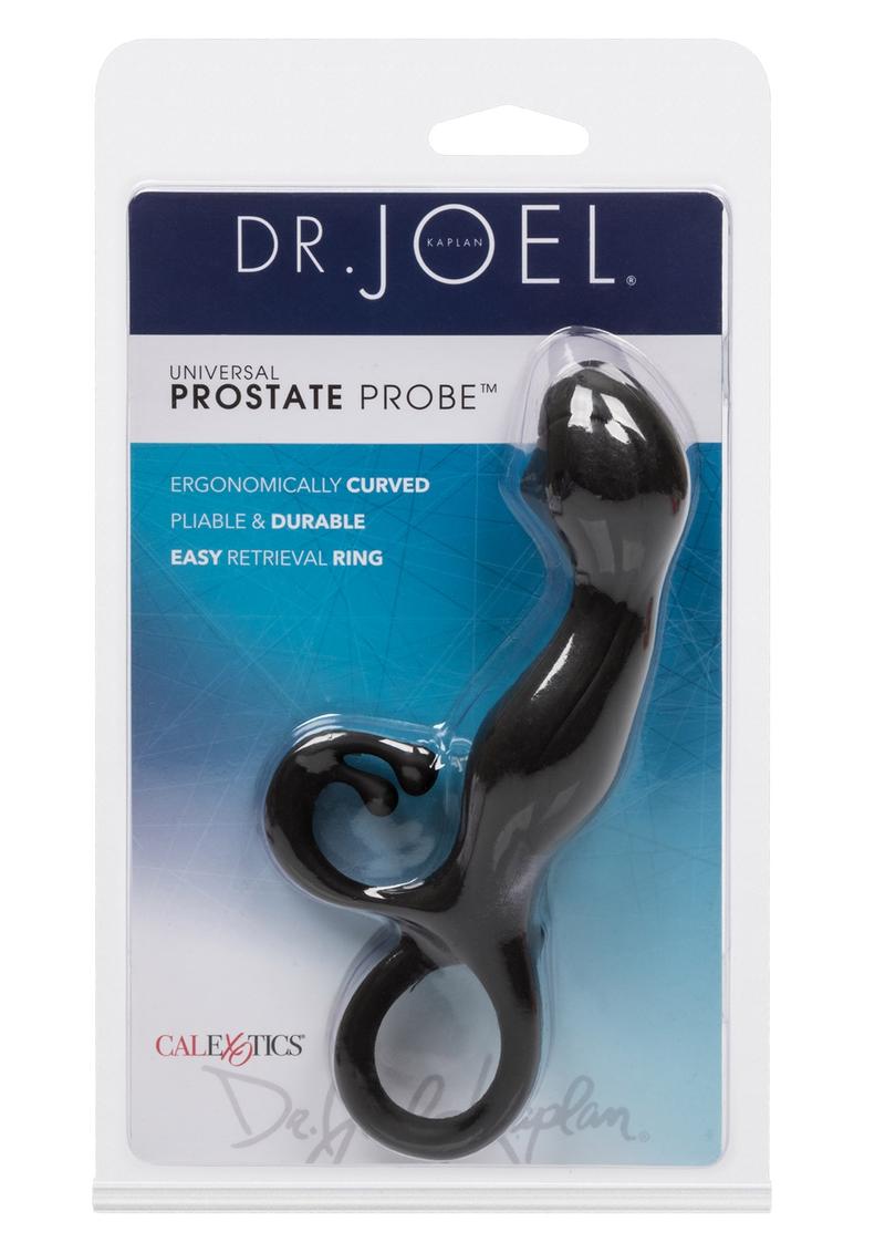 Dr. Joel Kaplan Universal Prostate Silicone Prostate Stimulator - Black