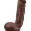 Dr. Skin Glide Self Lubricating Dildo with Balls