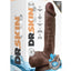 Dr. Skin Glide Self Lubricating Dildo with Balls