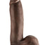 Dr. Skin Glide Self Lubricating Dildo with Balls