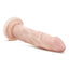 Dr. Skin Dr. Carter Silicone Dildo with Suction Cup - Vanilla - 7.5in