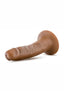 Dr. Skin Dr. Lucas Silicone Dildo with Suction Cup - Caramel - 5.5in