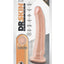 Dr. Skin Dr. Noah Silicone Dildo with Suction Cup - Vanilla - 8in