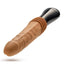 Dr. Skin Silicone Dr. Arthur Rechargeable Thrusting Gyrating Vibrating Dildo - Vanilla - 10.5in