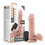 Dr. Skin Silicone Dr. Beckham Rechargeable Thumping Dildo with Remote Control