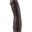 Dr. Skin Silicone Dr. Steve Vibrating Dildo - Chocolate - 7in