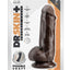 Dr. Skin Plus Girthy Posable Dildo with Balls and Suction Cup