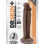 Dr. Skin Plus Posable Dildo - Chocolate - 6in