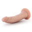 Dr. Skin Plus Posable Dildo - Vanilla - 7in