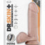 Dr. Skin Plus Posable Dildo with Balls