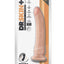 Dr. Skin Plus Posable Dildo with Suction Cup - Vanilla - 9in