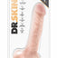 Dr. Skin Cock 1 Dildo with Balls and Suction Cup