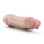 Dr. Skin Cock Vibe 10 Vibrating Dildo - Vanilla - 8.5in