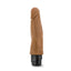 Dr. Skin Cock Vibe 14 Vibrating Dildo - Caramel - 8in