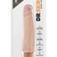 Dr. Skin Cock Vibe 14 Vibrating Dildo - Vanilla - 8in