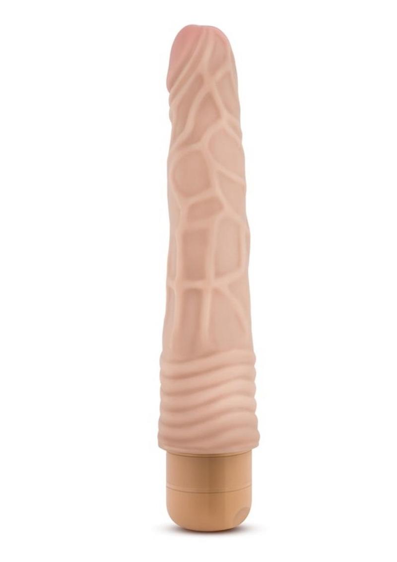 Dr. Skin Cock Vibe 2 Vibrating Dildo - Vanilla - 9in