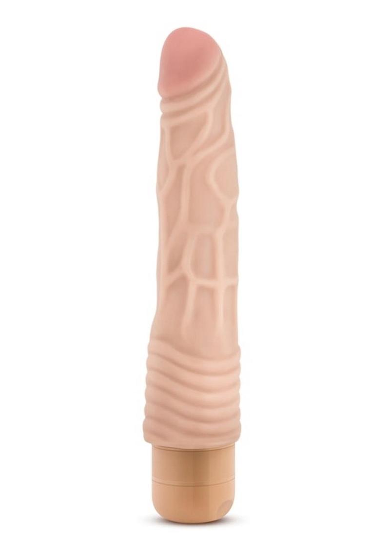 Dr. Skin Cock Vibe 2 Vibrating Dildo - Vanilla - 9in