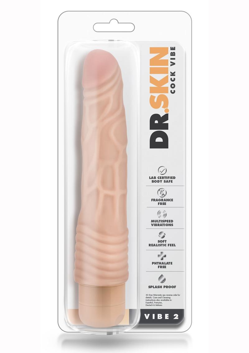 Dr. Skin Cock Vibe 2 Vibrating Dildo