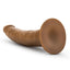 Dr. Skin Dildo with Suction Cup - Caramel - 7in