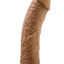 Dr. Skin Dildo with Suction Cup - Caramel - 8in