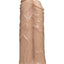 Dr. Skin Double Trouble Dual Penetrating Dildo with Suction Cup - Vanilla - 10.5in