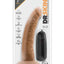 Dr. Skin Dr. Dave Vibrating Dildo with Suction Cup - Caramel - 7in