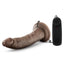 Dr. Skin Dr. Dave Vibrating Dildo with Suction Cup - Chocolate - 7in