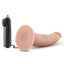 Dr. Skin Dr. Dave Vibrating Dildo with Suction Cup - Vanilla - 7in