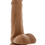 Dr. Skin Dr. Jeffrey Dildo with Balls and Suction Cup - Caramel - 6.5in