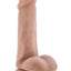 Dr. Skin Dr. Jeffrey Dildo with Balls and Suction Cup - Vanilla - 6.5in