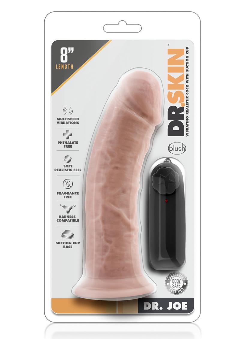 Dr. Skin Dr. Joe Vibrating Dildo with Remote Control