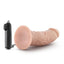 Dr. Skin Dr. Joe Vibrating Dildo with Remote Control - Flesh/Vanilla - 8in