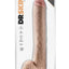 Dr. Skin Dr. Michael Dildo with Balls and Suction Cup - Vanilla - 14in