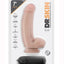 Dr. Skin Dr. Spin Gyrating Dildo with Suction Cup - Flesh/Vanilla - 7in