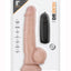 Dr. Skin Dr. Spin Gyrating Dildo with Suction Cup - Flesh/Vanilla - 8.5in