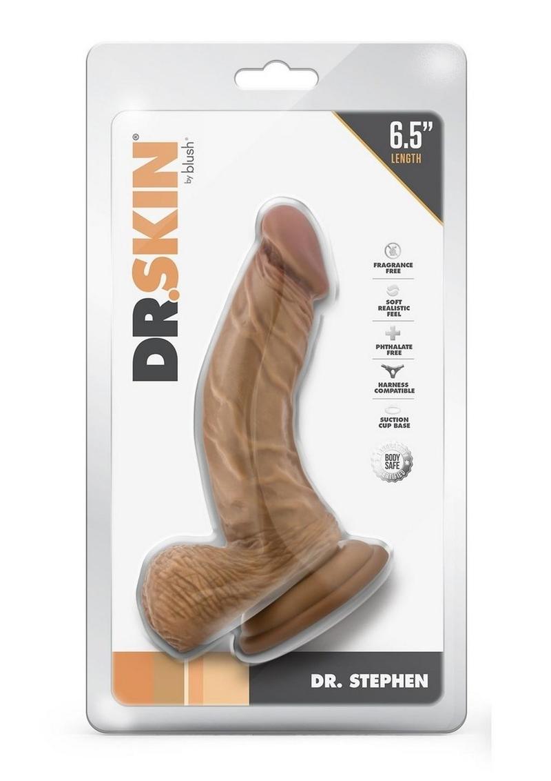 Dr. Skin Dr. Stephen Dildo with Balls and Suction Cup